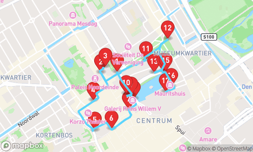 The Hague: Royalty & Justice Unveiled tour map