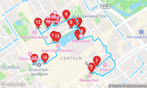 Den Haag: Eine Reise durch Geschichte und Architektur tour map