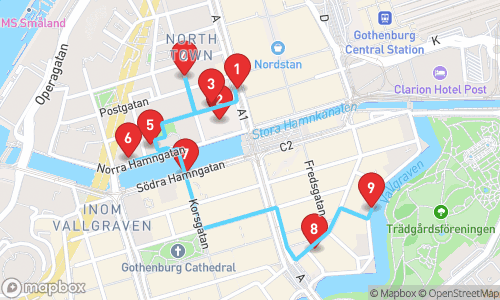 A Historical Journey Through Västra Götalands län tour map